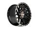 4Play Sport2.0 4PS28 Matte Black 6-Lug Wheel; 24x10; 24mm Offset (16-24 Titan XD)