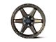 4Play Sport2.0 4PS63 Bronze 6-Lug Wheel; 18x9; -6mm Offset (16-23 Tacoma)