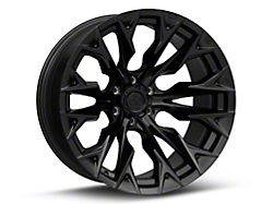 Fuel Wheels Flame Blackout 6-Lug Wheel; 20x9; 1mm Offset (21-23 Bronco, Excluding Raptor)