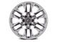 Fuel Wheels Flame Platinum 6-Lug Wheel; 20x10; -18mm Offset (16-23 Tacoma)