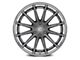 Fuel Wheels Fusion Forged Burn Platinum with Chrome Lip 6-Lug Wheel; 20x10; -18mm Offset (22-24 Tundra)
