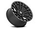 Fuel Wheels Heater Matte Black Double Dark Tint Machined 6-Lug Wheel; 20x10; -18mm Offset (17-24 Titan)