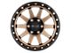 Impact Wheels 882 Bronze with Black Bead 6-Lug Wheel; 17x9; 0mm Offset (03-09 4Runner)