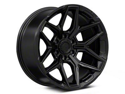Fuel Wheels Fusion Forged Flux Gloss Black 6-Lug Wheel; 17x9; 1mm Offset (05-15 Tacoma)