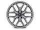 Fuel Wheels Fusion Forged Flux Platinum 6-Lug Wheel; 17x9; 1mm Offset (05-15 Tacoma)