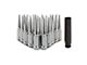 Mishimoto Chrome Steel Spiked Lug Nuts; M14 x 1.5; Set of 24 (16-24 Titan XD)