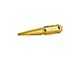Mishimoto Gold Steel Spiked Lug Nuts; M14 x 1.5; Set of 24 (22-24 Tundra)
