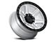 Fuel Wheels Outrun Machined with Gloss Black Lip 6-Lug Wheel; 17x8.5; -10mm Offset (16-23 Tacoma)
