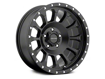 Pro Comp Wheels Rockwell Satin Black 6-Lug Wheel; 18x9; 0mm Offset (17-24 Titan)