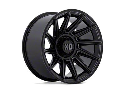 XD Specter Gloss Black with Gray Tint 6-Lug Wheel; 20x10; -18mm Offset (04-15 Titan)