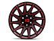 XD Specter Gloss Black with Red Tint 6-Lug Wheel; 20x10; -18mm Offset (16-23 Tacoma)