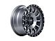 Pro Comp Wheels Rockwell Matte Graphite with Black Lip 6-Lug Wheel; 17x8; 0mm Offset (03-09 4Runner)