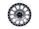 Pro Comp Wheels Rockwell Matte Graphite with Black Lip 6-Lug Wheel; 17x8; 0mm Offset (05-15 Tacoma)