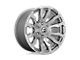 Fuel Wheels Blitz Platinum 6-Lug Wheel; 20x12; -44mm Offset (04-15 Titan)