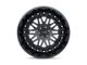 Black Rhino Fury Gloss Black 6-Lug Wheel; 20x9.5; 12mm Offset (22-24 Tundra)