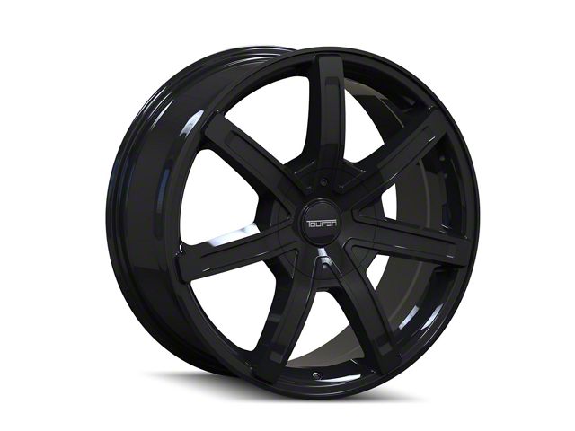 Touren TR65 Black 6-Lug Wheel; 18x8; 20mm Offset (05-15 Tacoma)