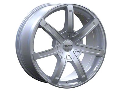Touren TR65 Silver 6-Lug Wheel; 18x8; 20mm Offset (22-24 Tundra)