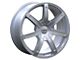 Touren TR65 Silver 6-Lug Wheel; 17x7.5; 20mm Offset (21-24 Bronco, Excluding Raptor)