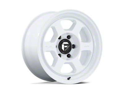 Fuel Wheels Hype Gloss White 6-Lug Wheel; 18x8.5; 10mm Offset (16-23 Tacoma)