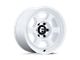 Fuel Wheels Hype Gloss White 6-Lug Wheel; 18x8.5; 10mm Offset (16-23 Tacoma)