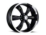 Vision Wheel Legend 5 Gloss Black Machined 6-Lug Wheel; 20x9; 20mm Offset (19-23 Ranger)