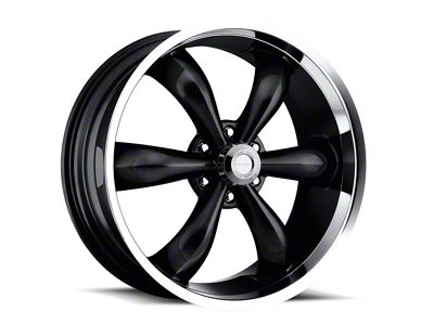 Vision Wheel Legend 5 Gloss Black Machined 6-Lug Wheel; 20x9; 20mm Offset (16-24 Titan XD)