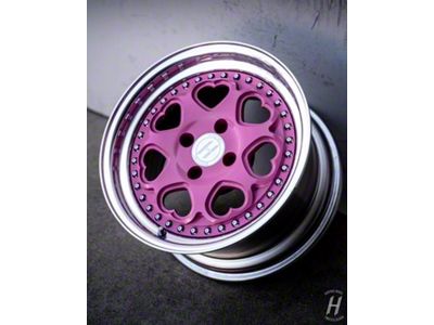 Heritage Wheel KOKORO-OR Pink 6-Lug Wheel; 17x9; 12mm Offset (2024 Tacoma)