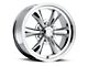 Vision Wheel Legend 6 Chrome 6-Lug Wheel; 17x8; 19mm Offset (10-24 4Runner)