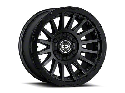 ICON Alloys Recon Pro Satin Black 6-Lug Wheel; 17x8.5; 0mm Offset (2024 Tacoma)