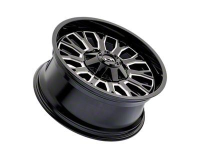 ION Wheels TYPE 152 Gloss Black Milled 6-Lug Wheel; 20x9; 0mm Offset (03-09 4Runner)