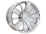 CV77 Chrome 6-Lug Wheel; 20x9; 27mm Offset (21-26 Yukon)