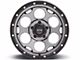 KMC Dirty Harry Satin Gray with Black Lip 6-Lug Wheel; 18x8.5; 0mm Offset (22-24 Tundra)
