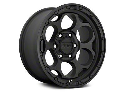 KMC Dirty Harry Textured Black 6-Lug Wheel; 18x8.5; 0mm Offset (22-24 Tundra)