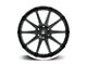 Asanti Emperor Gloss Black Milled with Chrome Lip 6-Lug Wheel; 22x10; 30mm Offset (16-24 Titan XD)