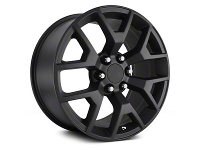 Performance Replicas PR169 Matte Black 6-Lug Wheel; 20x9; 27mm Offset (04-15 Titan)