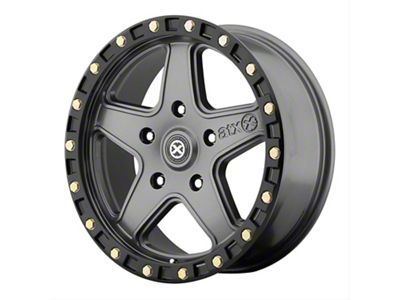 ATX Series Ravine Matte Gray with Black Reinforcing 6-Lug Wheel; 20x10; -24mm Offset (2024 Tacoma)