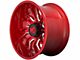 XD Tension Candy Red Milled 6-Lug Wheel; 22x12; -44mm Offset (22-24 Tundra)