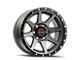 Wicked Offroad W909 Gloss Black Milled 6-Lug Wheel; 20x9; 0mm Offset (10-24 4Runner)