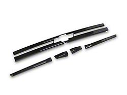 Chrome Delete Grille Overlay; Gloss Black (21-26 Tahoe LS, Z71)
