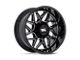 Moto Metal Turbine Gloss Black Milled 6-Lug Wheel; 20x9; 1mm Offset (16-23 Tacoma)