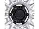KMC IMS Machined with Matte Black Lip 6-Lug Wheel; 17x8.5; -10mm Offset (05-15 Tacoma)