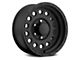 Raceline Rock Crusher Satin Black 6-Lug Wheel; 17x9; 0mm Offset (21-24 Bronco, Excluding Raptor)