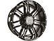 Anthem Off-Road Equalizer Gloss Black Milled 6-Lug Wheel; 18x10; -24mm Offset (16-24 Titan XD)