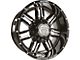 Anthem Off-Road Equalizer Gloss Black Milled 6-Lug Wheel; 20x10; -24mm Offset (03-09 4Runner)