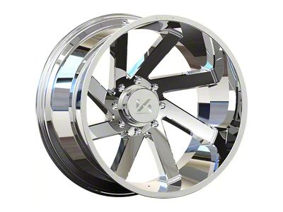 Arkon Off-Road Lincoln Chrome 6-Lug Wheel; 26x14; -81mm Offset (2024 Tacoma)