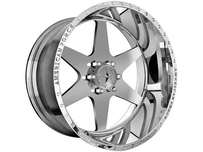 American Force 11 Independence SS Polished 6-Lug Wheel; 20x9; 0mm Offset (16-24 Titan XD)