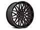 Niche Calabria 6 Matte Black Machined Dark Tint 6-Lug Wheel; 20x9.5; 30mm Offset (21-24 Bronco, Excluding Raptor)