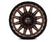 Fuel Wheels Piston Matte Bronze with Gloss Black Lip 6-Lug Wheel; 20x10; -18mm Offset (22-24 Tundra)