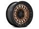 Black Rhino Sahara Matte Bronze with Gloss Black Lip 6-Lug Wheel; 17x9; -12mm Offset (16-23 Tacoma)
