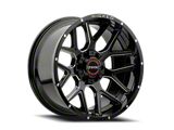Wicked Offroad W903-B Gloss Black Milled 6-Lug Wheel; 20x10; -19mm Offset (19-26 RAM 1500)